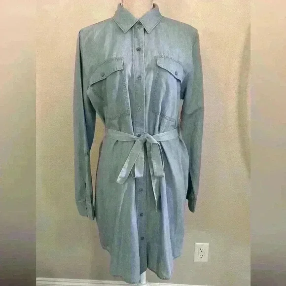 Ana a new approach Light Wash Dress - Picture 5 of 14